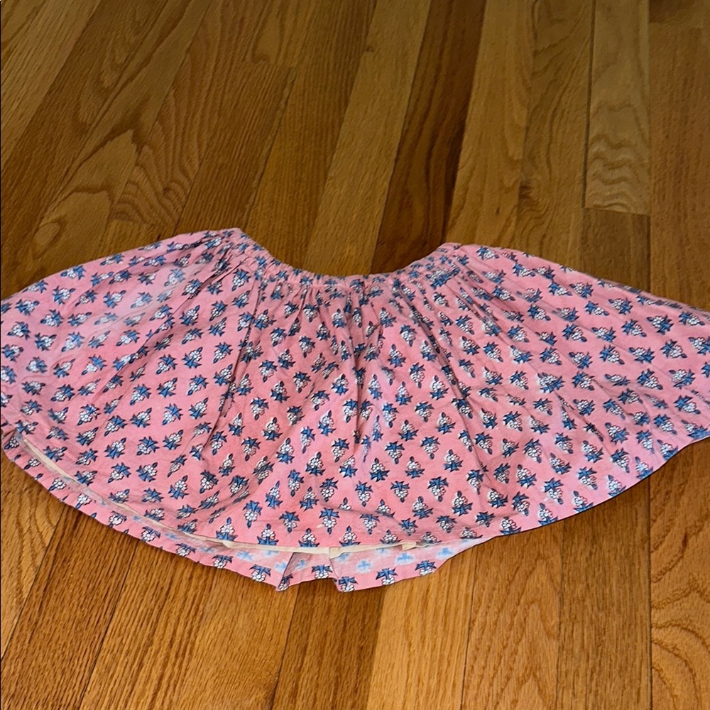Pink Floral Skirt